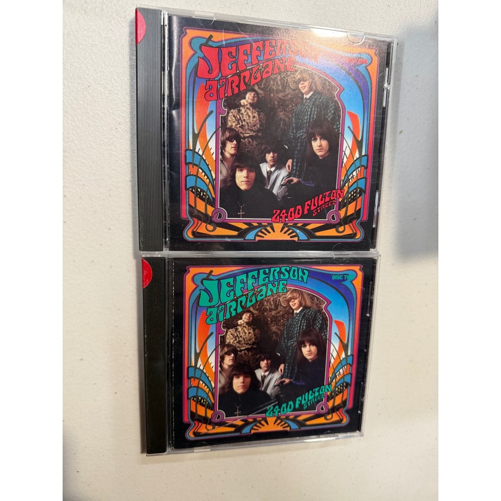 Jefferson Airplane 2400 Fulton Street Anthology 2 CD Set RCA 55724-2 Psych Rock